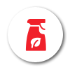 icon showing a spray bottle