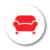 icon showing a couch